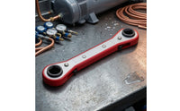 Refrigeration Wrench Twin-endedEnded Ratchet Wrench with Square Drive Reversible for Air Conditioning Repair