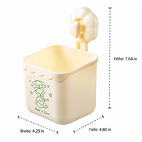 Bathroom Organizer Wall Storage, No-Drill Bathroom Shelf Basket, Modern Minimalist Wall Box for Pull-Out Tissues, Multifunctional with Print