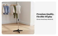 Stable Base Kids Clothing Display Stand Lightweight Kids Clothing Display Form Easy to Assemble Child Mannequin Torso Decorative for Boutique Owners, Online Sellers, Window Displays, Retail Boutiques, Showrooms, Photography Studios
