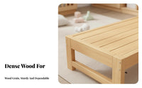 Polished Rounded Edges Wooden Co-Sleeper with Guardrail Sturdy Frame children's Furniture Space-Saving Toddler Bed Breathable Slatted Base for Toddlers, Infants, Nursery, Bedside, Bedroom, Small Apartments