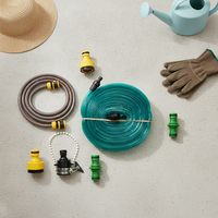 Roof Cooling Sprinkler System with Micro-Spray Irrigation Hose for Outdoor Temperature Reduction