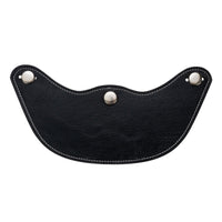 PU Brim with Fasteners Retro Helmet Brim Extended Helmet Visor for Motorcyclists Riders, Motorcycle Riding, Daily Commuting