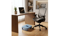 Anti-Slip Under-Desk Footrest Thickened Massage Footrest Exposed Base Under Desk Foot Massager Plastic