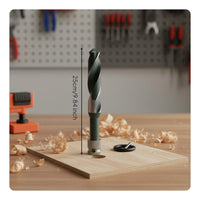 Extended Twist bit   Cutting Edge Long Carpentry bit High-Carbon Metal-Powered Tool Accessory for DIY Enthusiasts