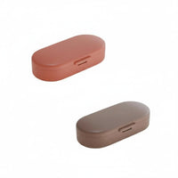 Mini Size 4-Compartment Pocket Pillbox Magnetic Closure Organizer small-sized medication container Sealed Design for journeyers, Office Workers, journey, on the move, regular Use, Handbag