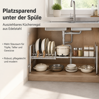 kitchen organizer rack
