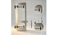 Door Hinge Mortising Template Accurate Door Hinge Template Kit Heavy Duty