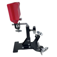Adjustable Drum Pedal Practice Device Compact Bass Drum Practice Pad with Pedal Mount Stable Realistic Rebound for Drummers, Beginners, Studio