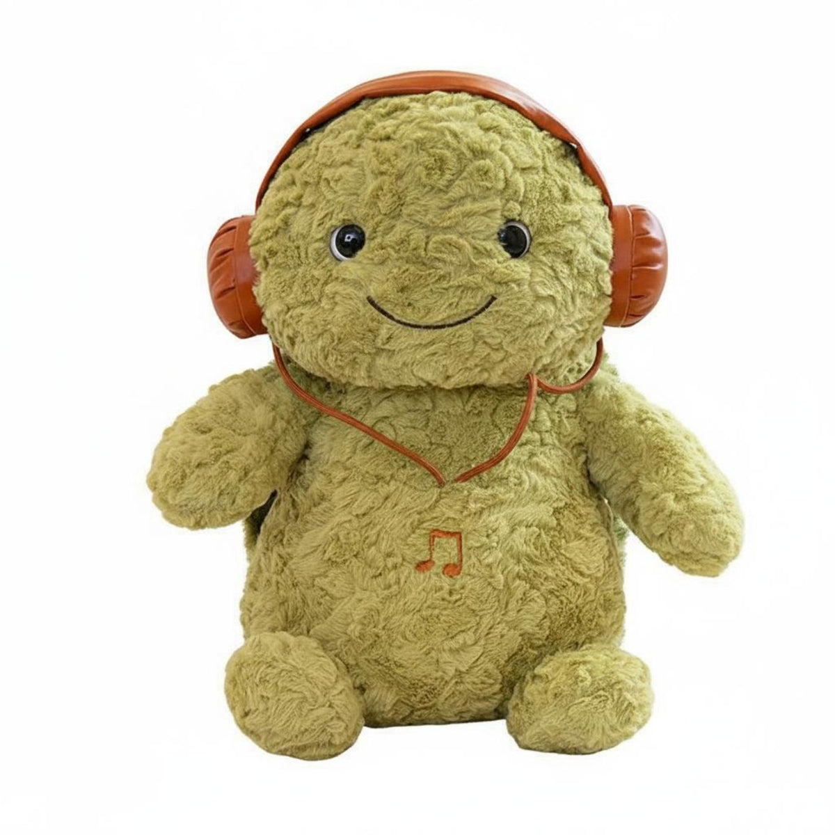 Turtle Stuffed Toy with Headphones  Soft Headphone Turtle Stuffed Animal Original Design for Playroom
