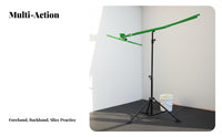 Tennis Swing Easy Setup Solo Tennis Height Adjustable for Beginners, Intermediate Athletes, Backyard, Outdoor, Driveway