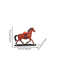 Horse Figurine Tabletop Horse Statue Sculptural for Collectors, Living Room Shelf, Entryway Console, Office Desk