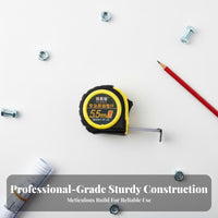 Automatic-Locking Tape Measure Wear-Resistant Retractable Measuring Tape Steel Blade Ruler Long-Lasting Hand Tool Portable