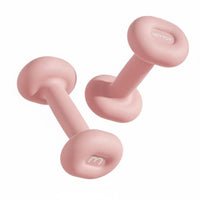 2 Pieces Long-Lasting Dumbbell Set Compact Size Fixed-Weight Dumbbell Comfortable Grip Fitness Equipment Easy to Lift for Women, Adults, Beginners, Home Gym, Workout, Exercise