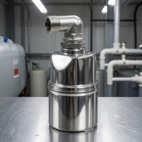 Food-Grade Automatic Buoyant Regulator Valve Polished Finish Stainless Steel Buoyant Regulator Valve