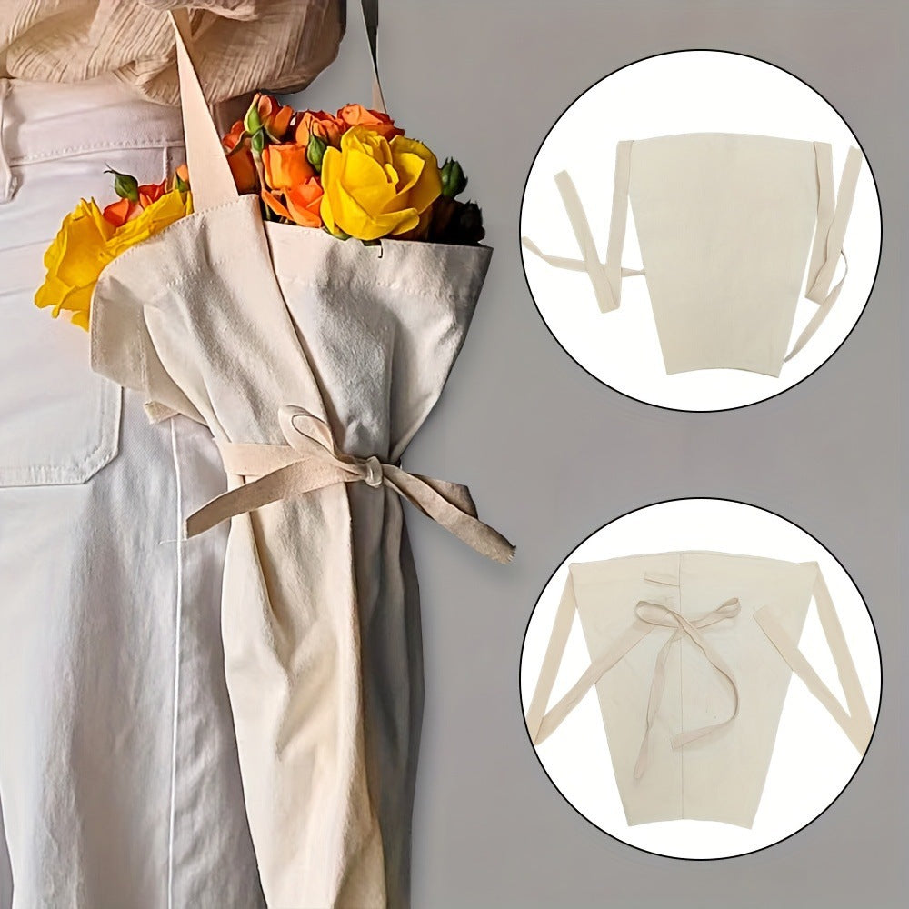 European Style Romantic Flower Bouquet Storage Bag with Adjustable Straps