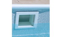 Plastic Pool Skimmer Sleek Pool Skimmer with Pipe Connection