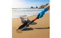 Prawn Suction Tool Sturdy Duty Clam Stainless Steel Sand Pump Portable Pump Anti-Slip Handle for Children