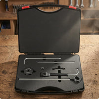 Foam Insert Two-Wheeler Crank Bolt Removal Tool Kit Multifunctional Crank Removal Tool Portable Professional
