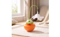 Cat Toy with Spring Wand Indoor Cat Teaser Long-Lasting for Kittens