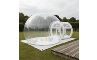 Long-Lasting PVC Inflatable Bubble Tent Waterproof Inflatable Bubble House Weatherproof Transparent Dome Tent Spacious Interior for Hoteliers, Event Planners