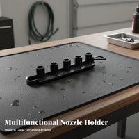 Nozzle Organizer with Carrying Loop Portable Nozzle Holder with Buckle for Mobile Cleaning Sets