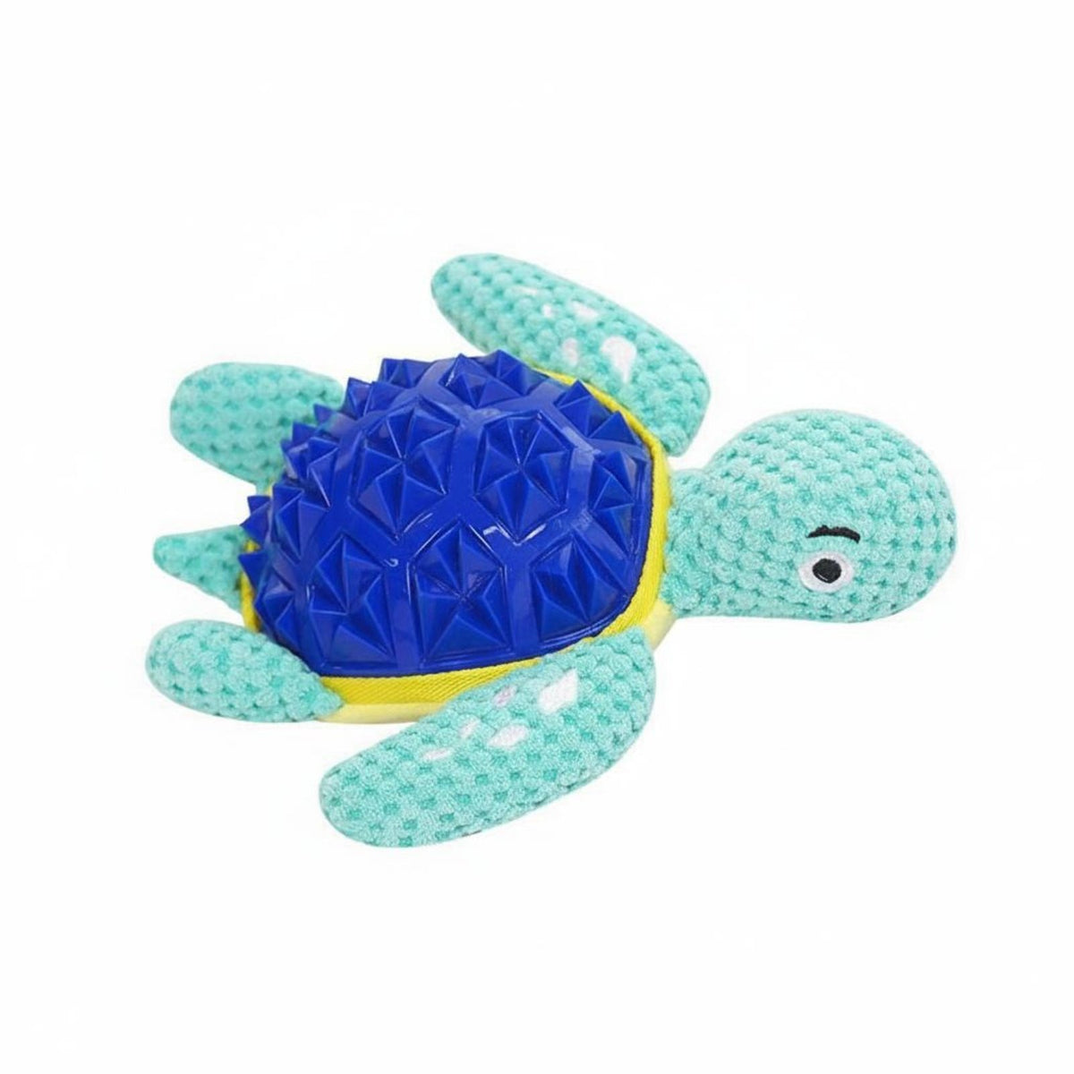 Squeaky Turtle Dog Toy Interactive Dog Gnaw Toy Pet Accessory for Training
