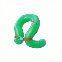 Double-Chamber Inflatable Swim Vest Thickened Swim Vest with Adjustable Strap Leak-Proof Swimwear Portable for Toddlers