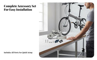 Folding Bike Rear Derailleur Suspended Pulley Design Rear Derailleur Mount Tensioner Cycle Chain Tensioner Easy to Install