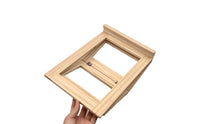 Wooden Desktop Easel Lightweight Small Tabletop Easel Space Saving Display Stand for Artists, Cafe Owners