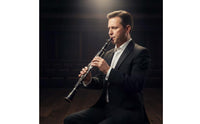 Nickel Plated Keys 17 Key Clarinet Beginner Friendly B Flat Clarinet Hard Protective Case Woodwind Instrument Easy to Use for Beginners, Adults, Performance, Practice