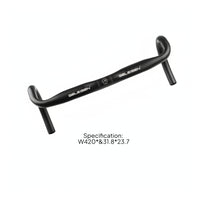 Matte Black Flared Drop Handlebar 31.8 Mm Clamp Flared Drop Bar