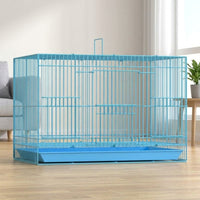 Small Bird Cage with Dense Wire Spacing, Pet Bird Enclosure and Indoor Bird Cage with Roof, Small Indoor Enclosure without Wheels