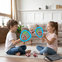 Active Catch Ball Game with Storage Bag Compact Toss and Catch Ball Game Set Classic Repeated Use for Toddlers, Park