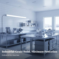 LED Tri-Resistant Light Low Temperature Resistant Water Resistant Tube Light Dust Resistant Linear Workshop Lamp for Contr Alternating Current Tors