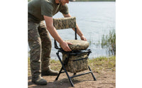 Fishing Chair Storage Bag Folding Fishing Stool Backrest Outdoor Equipment for Hunters