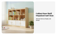 Optional Doors Combinable Cube Shelf configurable Design complimentarystanding Shelving Unit Minimalist look storage shelving unit Space Saving for Children, Homeowners, Kids Room, Small Spaces, Playroom, Bedroom