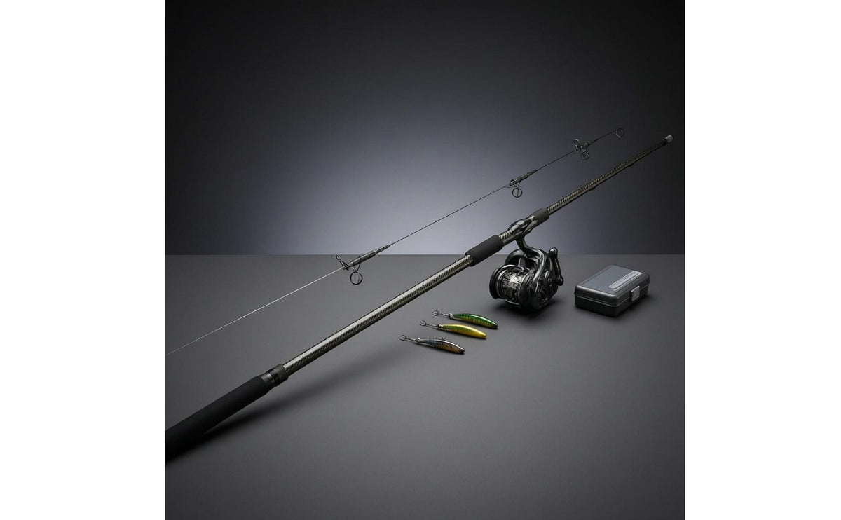 Insert Joint Carp Fishing Rod Oversized Line Guides Three-Piece Fishing Rod Slim Design Angling Equipment Black and Gray