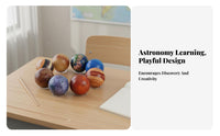 Mini Foam Globe Sphere Soft Globe Ball Compressible for Fidgeters, Kids, Desk Play, Classroom