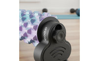 Adjustable Foam Roller with Stand Hands Use Height Adjustable Spinal Roller Heavy Duty Fitness Equipment for Home Gym, Workout