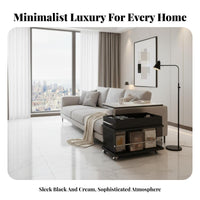 C-Shaped Rolling Table Height-Adjustable Rolling C-Shaped Table Mobile Design Easy to Clean for Apartment Dwellers, Adults