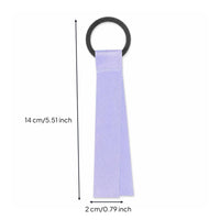 48 Pieces Polyester Name-Tag Lanyard Blank ID Lanyard with Loop Lightweight Hanging Strap Long-Lasting for Cheerleaders, Cheer Squads, Team Events, Competitions, Practices