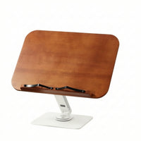 Desktop Book Stand Stable Book Stand with Adjustable Height Ergonomic Holder with Page Clips for Students, Readers, Desk, Office, Study Room