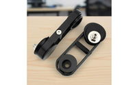 Adjustable Mirror Mount Easy to Install Mirror Relocation Bracket Improved Visibility Motorcycle Accessory for Street Riding