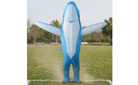 Dorsal Fin Full-Body Shark Suit Wearable Inflatable Shark Costume for Adults, Entertainment