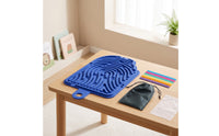 Sensory Board with Silicone Strips Portable Silicone Sensory Board Calming Compact for Children, Travel, Car Ride