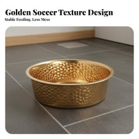 Stainless Steel Pet Bowl Sturdy Non-Slip Cat Food Bowl Easy to Stainless Steel Cat Food Dish for Small Animal Owners, Indoors, Indoor, Kitchen
