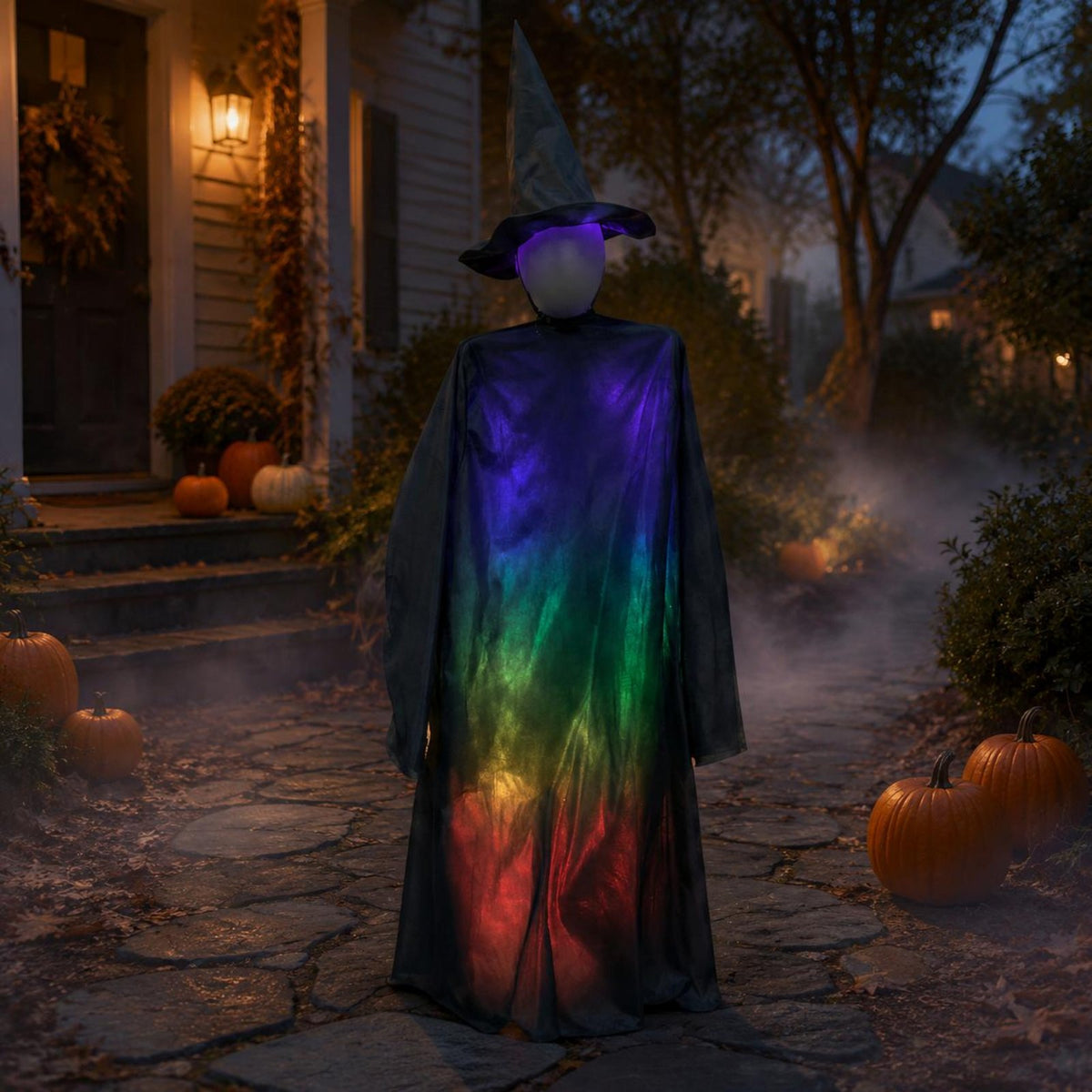 Glowing Witch Figure Witch Decoration