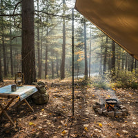 Adjustable Tarp Pole Portable Telescopic Pole for Backpacking