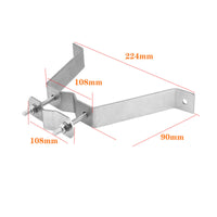 Antenna Pole Bracket Adjustable Brackets Stable for Roofline, Installers