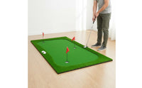 Indoor Golf Putting Smooth-Roll Ball Roll Indoor Golf Putting Mat Realistic Turf Feel Sports Gear for Home, Office, Outdoor